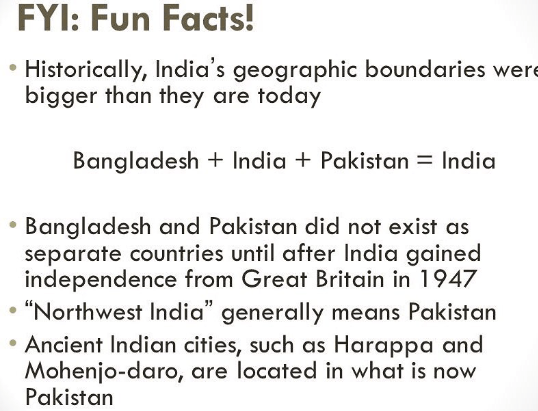 Fun Facts Of India