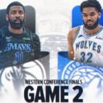 NBA playsoff Final conference game 2